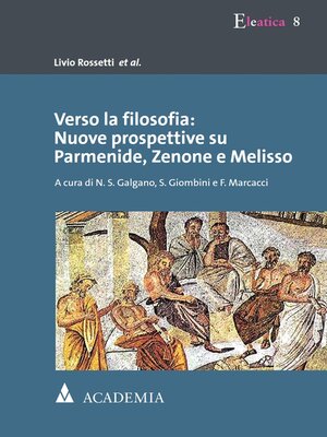 cover image of Verso la filosofia